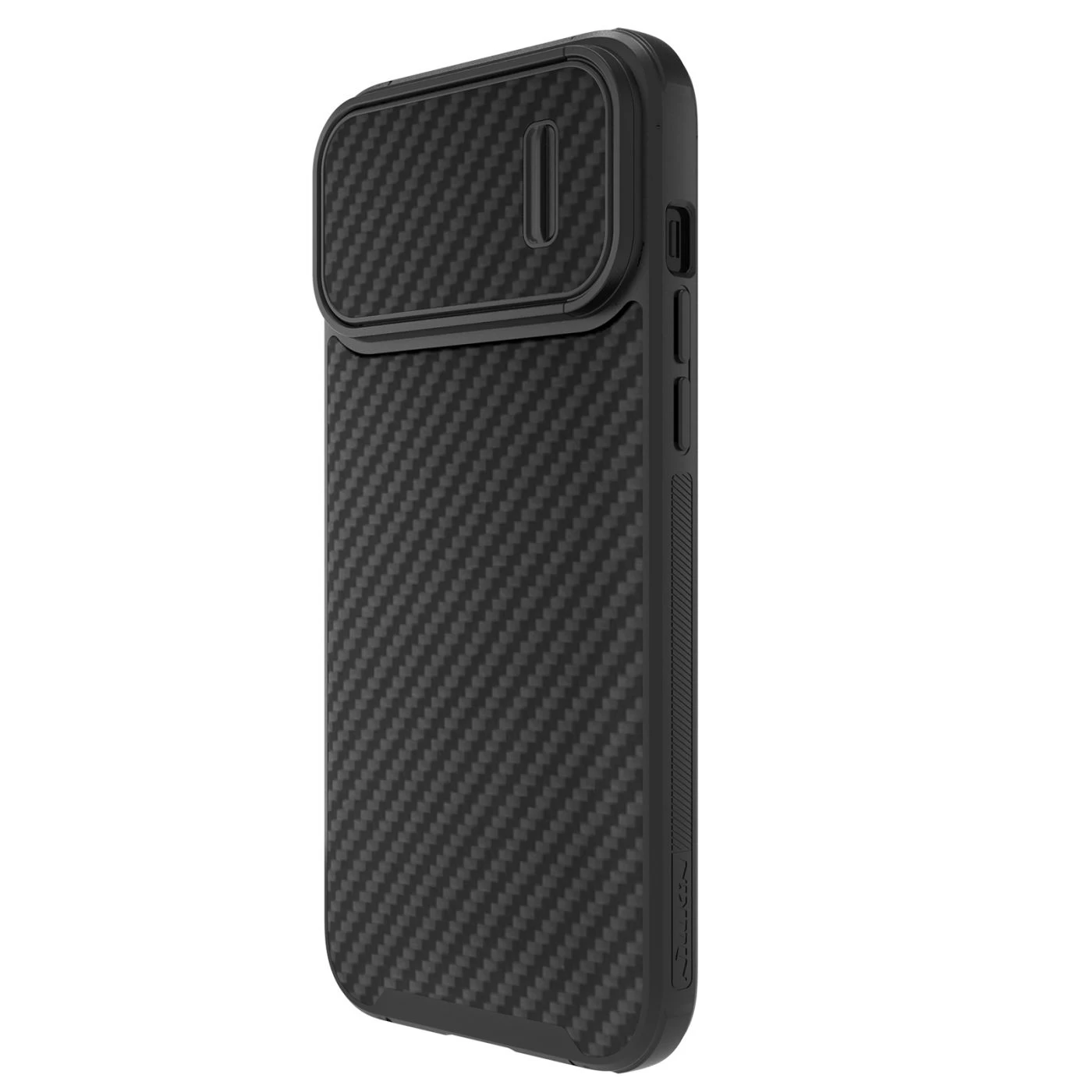 Apple iPhone 14 Pro vāciņš melns Nillkin Synthetic Fiber S