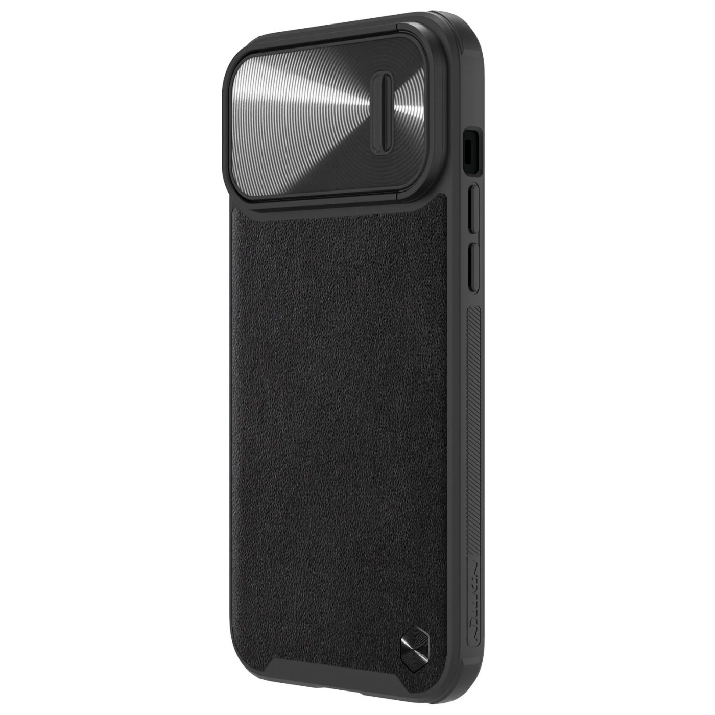Apple iPhone 14 Pro skal svart NILLKIN CAMSHIELD LEATHER S