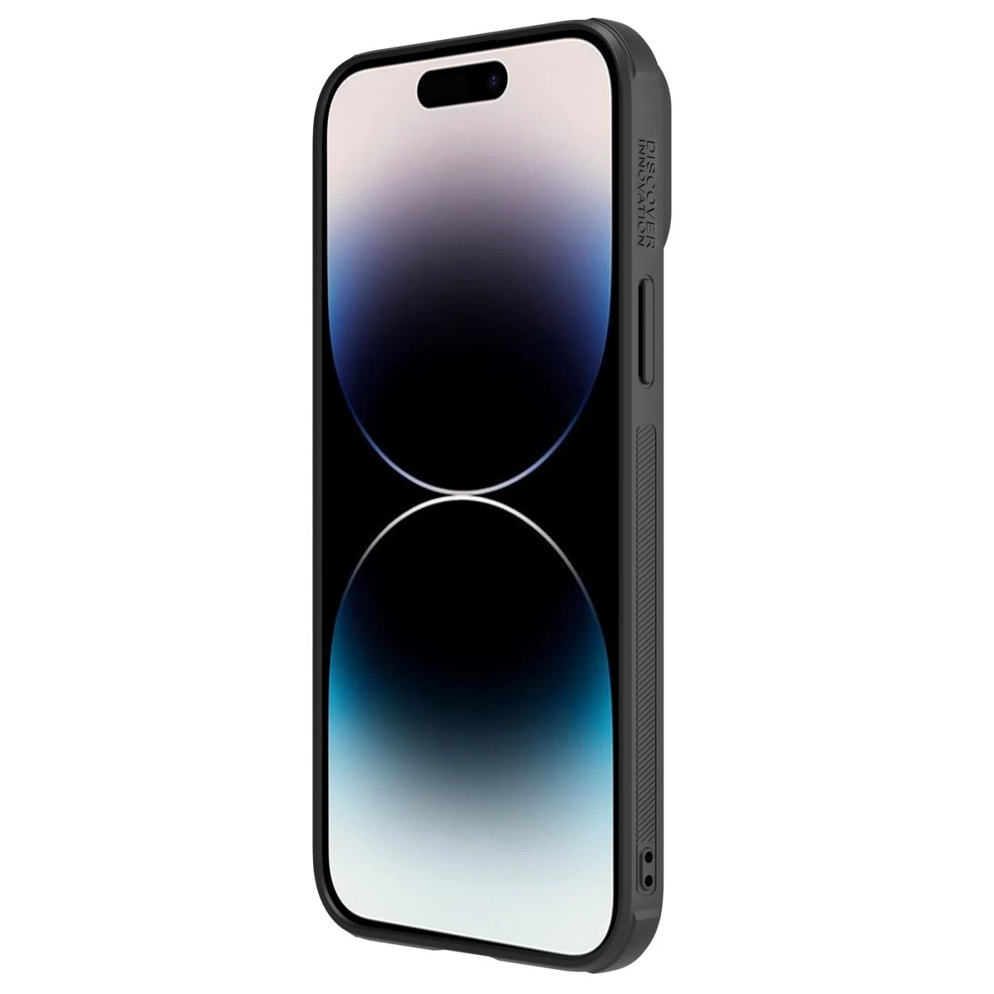 Apple iPhone 14 Pro skal svart NILLKIN CAMSHIELD LEATHER S