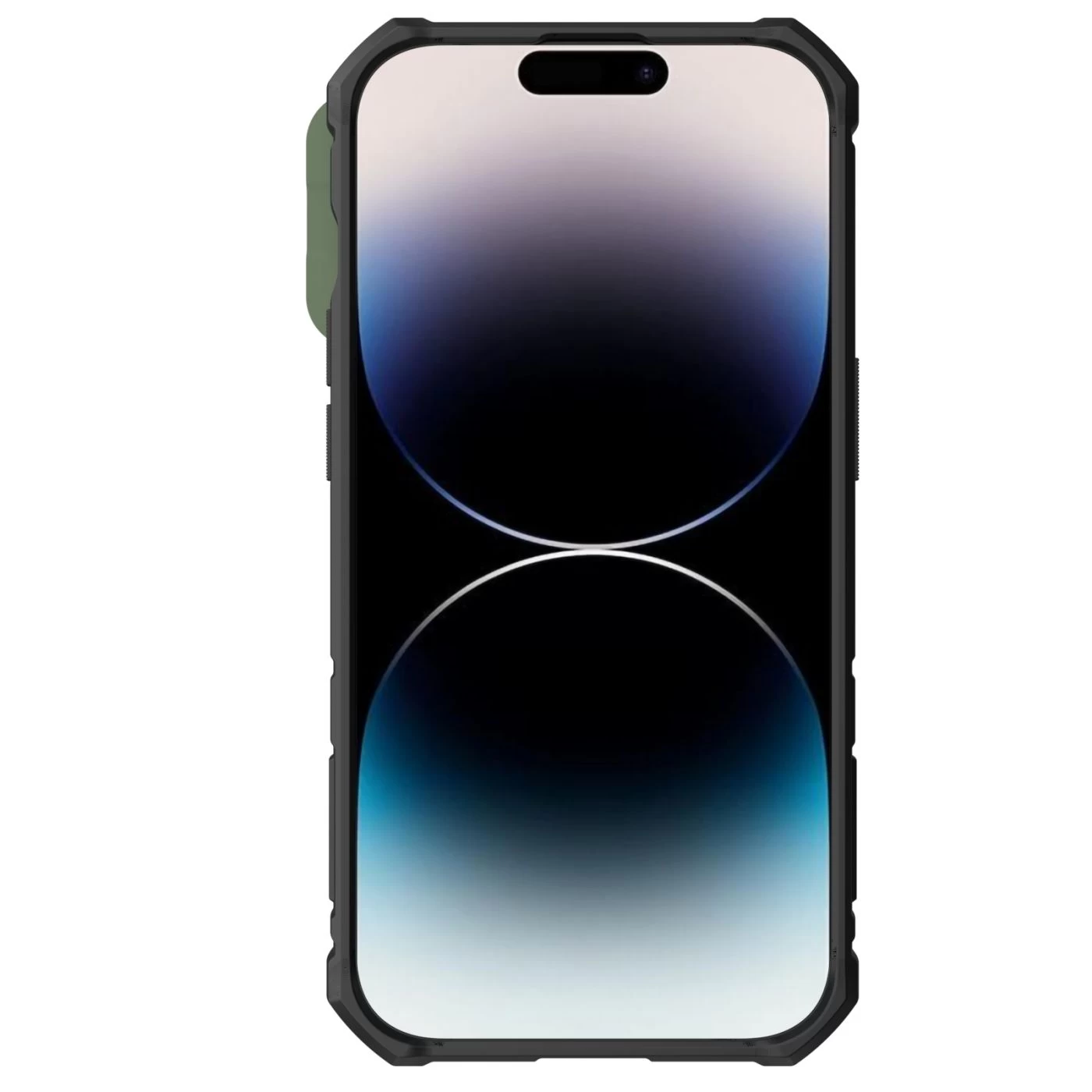 Apple iPhone 14 Pro skal grön Nillkin CamShield Armor