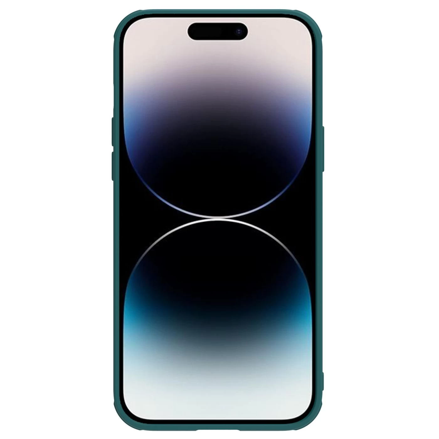Apple iPhone 14 Pro vāciņš zaļš NILLKIN CAMSHIELD LEATHER S