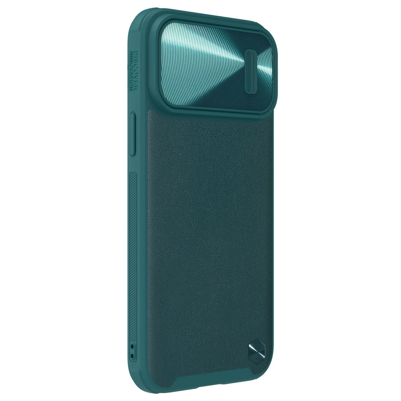 Apple iPhone 14 Pro vāciņš zaļš NILLKIN CAMSHIELD LEATHER S