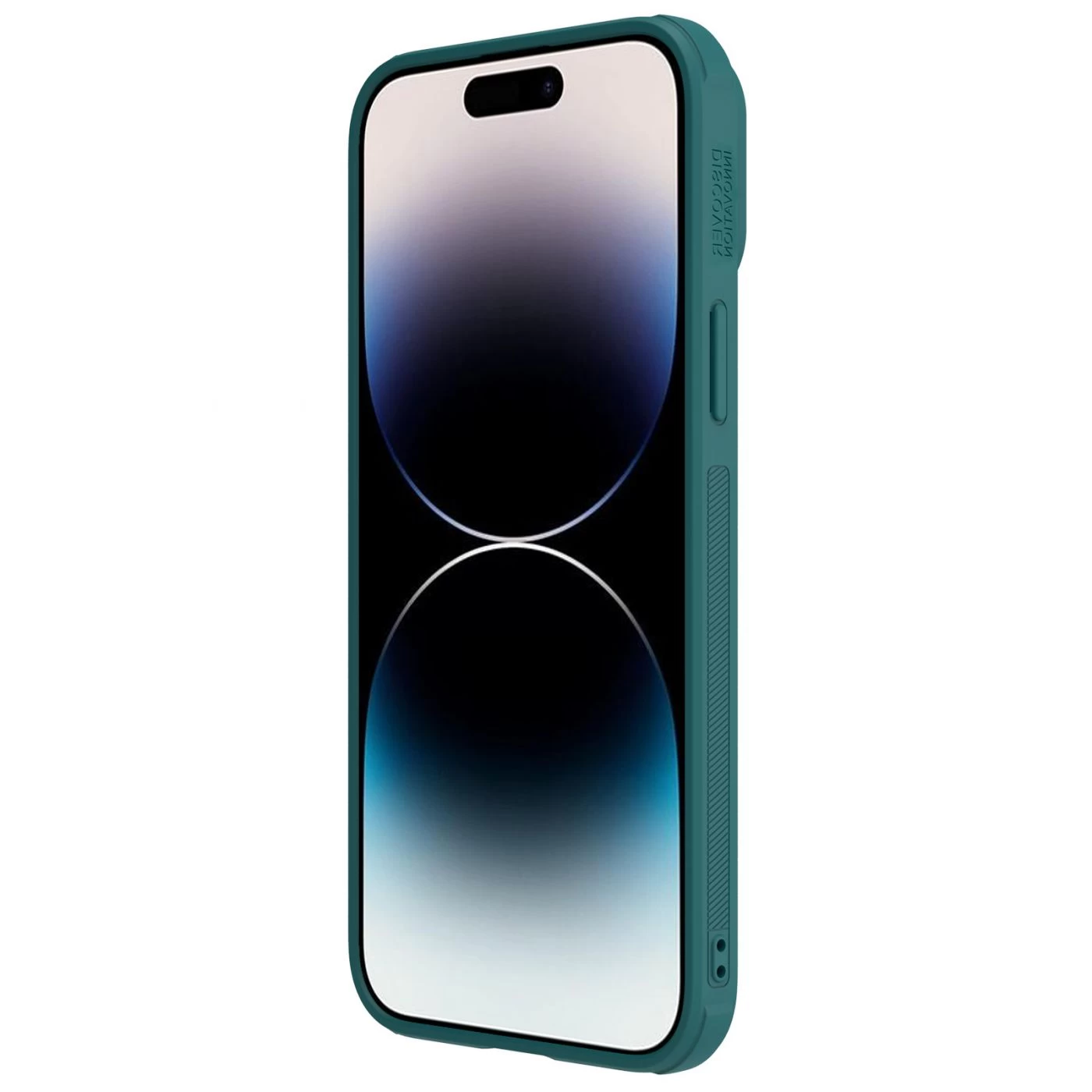 Apple iPhone 14 Pro vāciņš zaļš NILLKIN CAMSHIELD LEATHER S