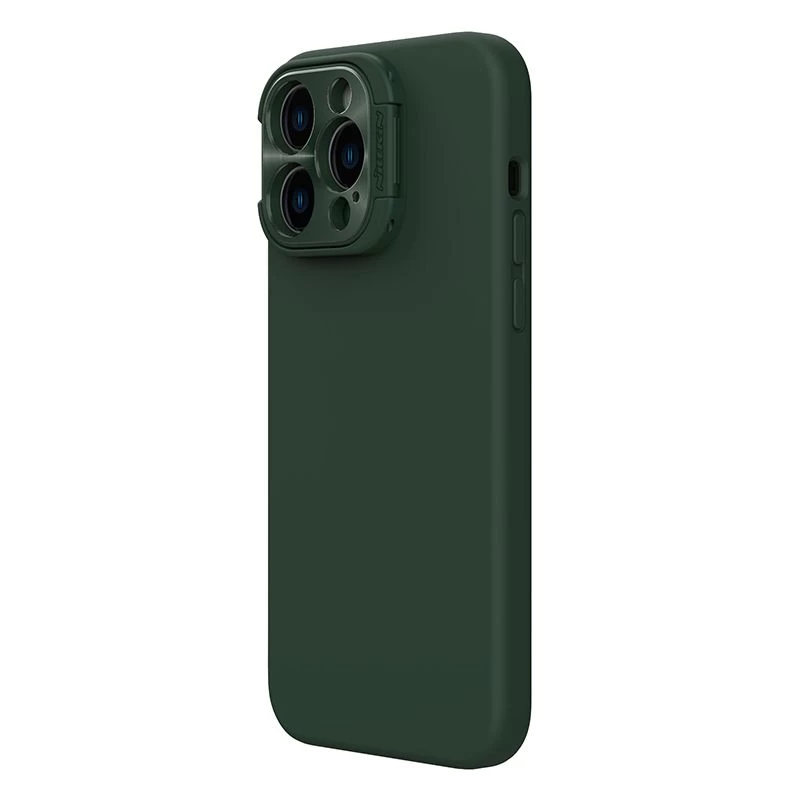 Apple iPhone 14 Pro skal grön NILLKIN LENSWING MAGNETIC