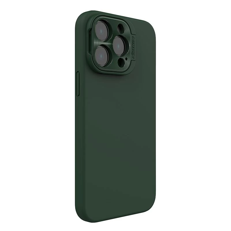Apple iPhone 14 Pro skal grön NILLKIN LENSWING MAGNETIC