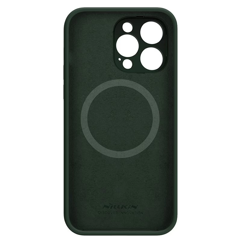 Apple iPhone 14 Pro skal grön NILLKIN LENSWING MAGNETIC