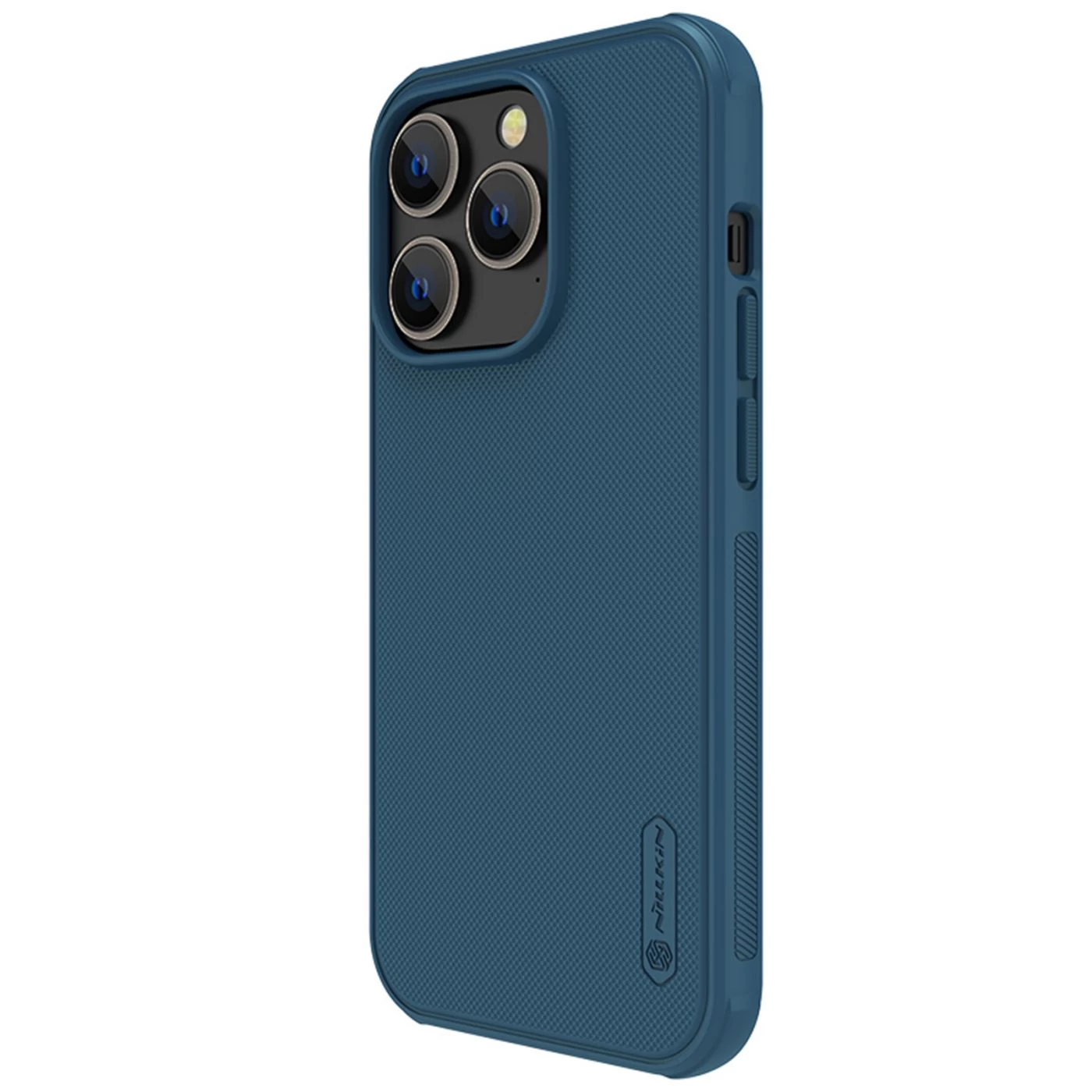 Apple iPhone 14 Pro vāciņš zils Nillkin Super Frosted Shield