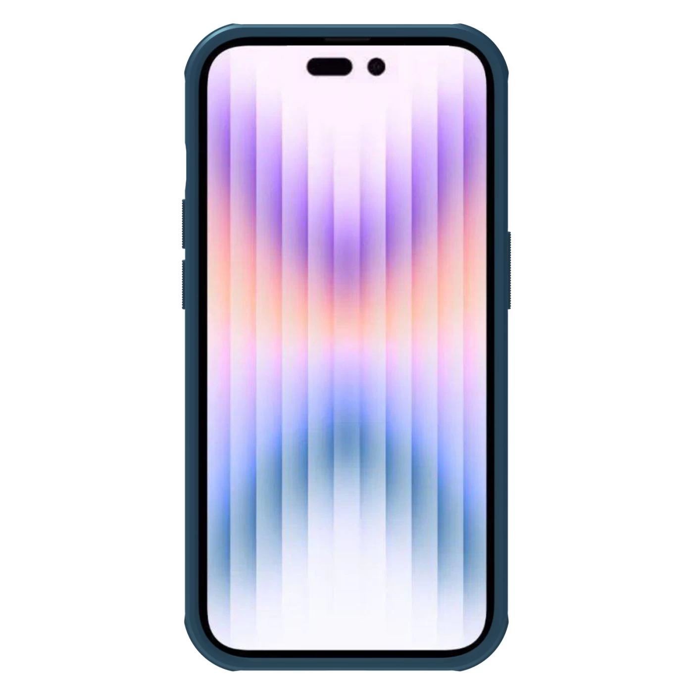Apple iPhone 14 Pro skal blå Nillkin Super Frosted Shield Magnetic