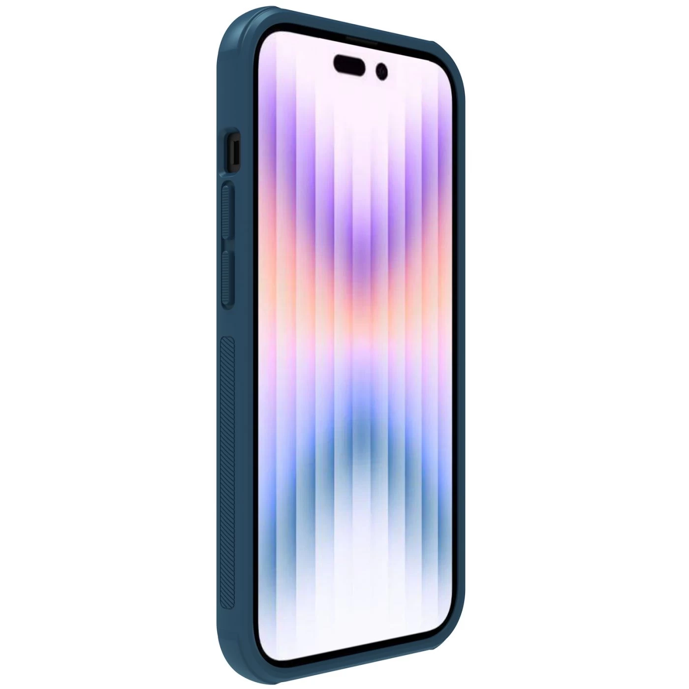 Apple iPhone 14 Pro skal blå Nillkin Super Frosted Shield Magnetic