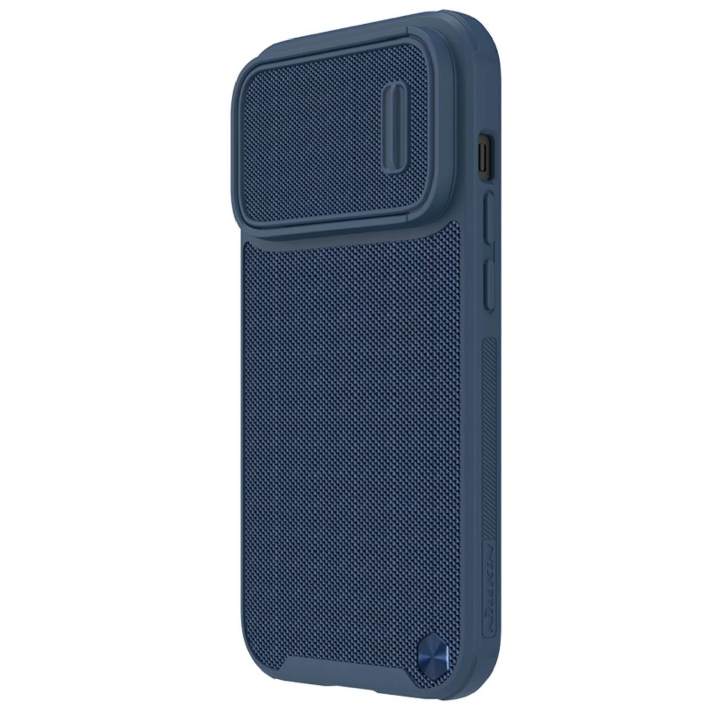 Apple iPhone 14 Pro vāciņš zils Nillkin Textured  S Magnetic