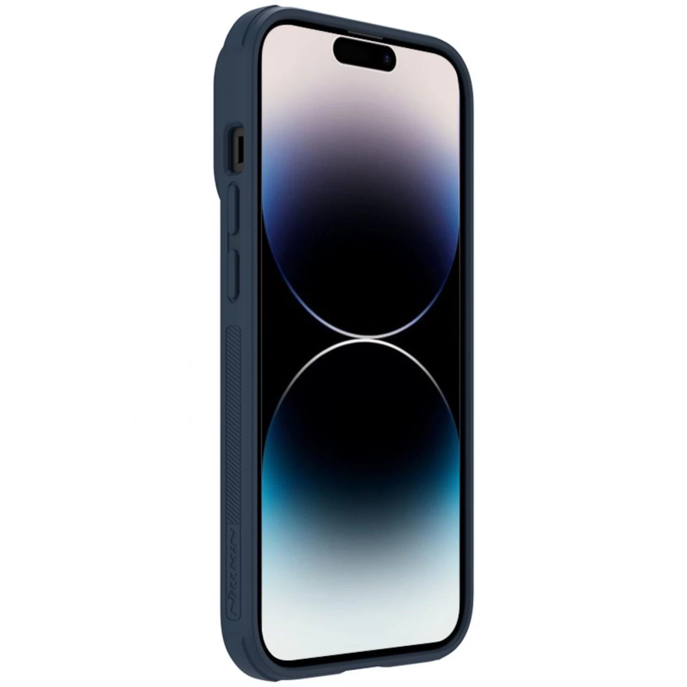 Apple iPhone 14 Pro vāciņš zils Nillkin Textured  S Magnetic