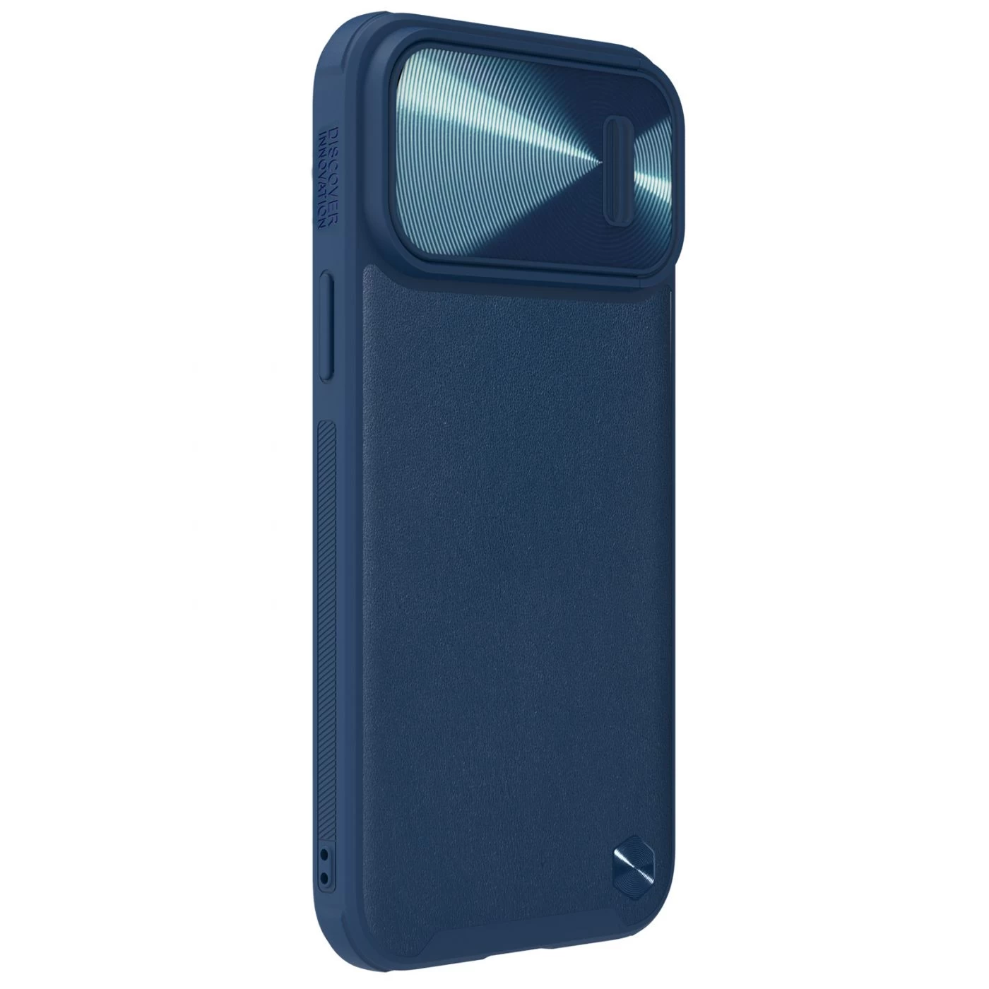 Apple iPhone 14 Pro skal blå NILLKIN CAMSHIELD LEATHER S