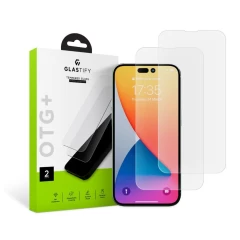 iPhone iPhone 14 Pro aizsargstikls GLASTIFY OTG+ Apple iPhone 14 Pro (2-pack)