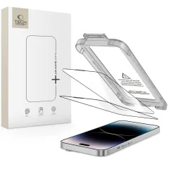 iPhone iPhone 14 Pro aizsargstikls TECH-PROTECT QUICK SET+ 2-PACK Apple iPhone 14 Pro