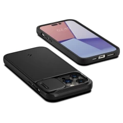 Apple iPhone 14 Pro skal svart SPIGEN OPTIK ARMOR MAG MAGSAFE