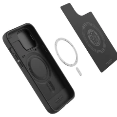 Apple iPhone 14 Pro skal svart SPIGEN OPTIK ARMOR MAG MAGSAFE