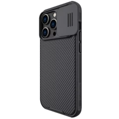 Apple iPhone 14 Pro vāciņš melns Nillkin CamShield Magnetic