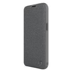 Apple iPhone 14 Pro fodral grå Nillkin Qin Leather (Cloth Version)