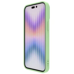 Apple iPhone 14 Pro skal grön Nillkin CamShield Silky Silicon
