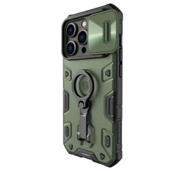 Apple iPhone 14 Pro skal grön Nillkin CamShield Armor Magnetic