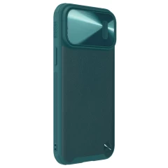 Apple iPhone 14 Pro skal grön NILLKIN CAMSHIELD LEATHER S MAGNETIC
