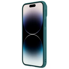 Apple iPhone 14 Pro skal grön NILLKIN CAMSHIELD LEATHER S MAGNETIC