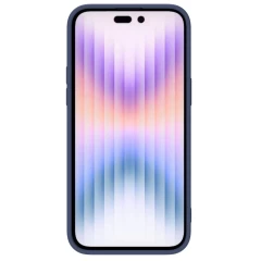 Apple iPhone 14 Pro skal blå Nillkin CamShield Silky Silicon