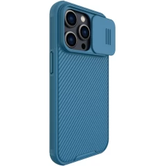 Apple iPhone 14 Pro skal blå Nillkin CamShield