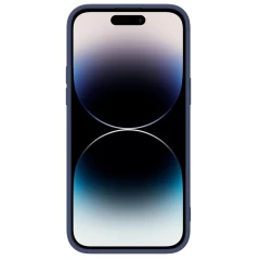 Apple iPhone 14 Pro case blue Nillkin CamShield Silky Magnetic Silicon