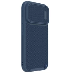 Apple iPhone 14 Pro vāciņš zils Nillkin Textured  S Magnetic