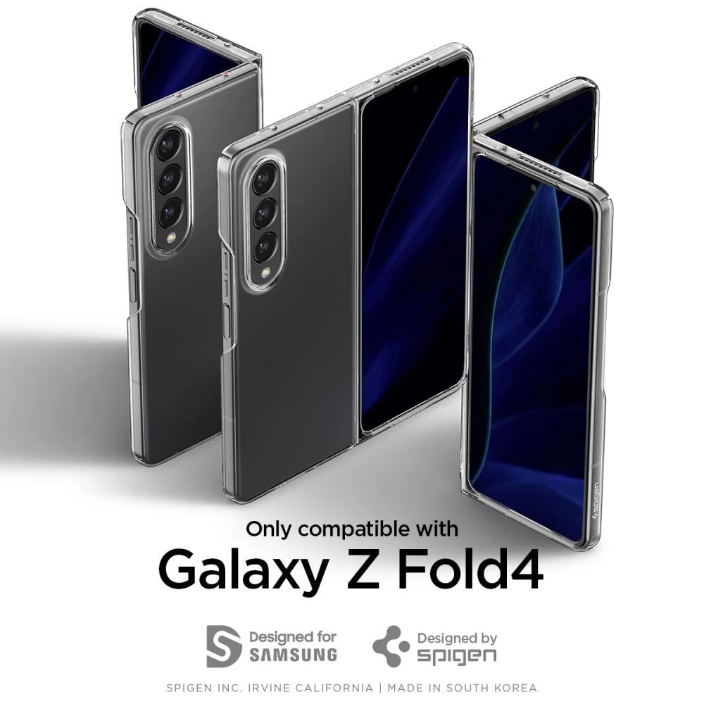Samsung Galaxy Z Fold 4 5G suojakuori läpinäkyvä SPIGEN Airskin