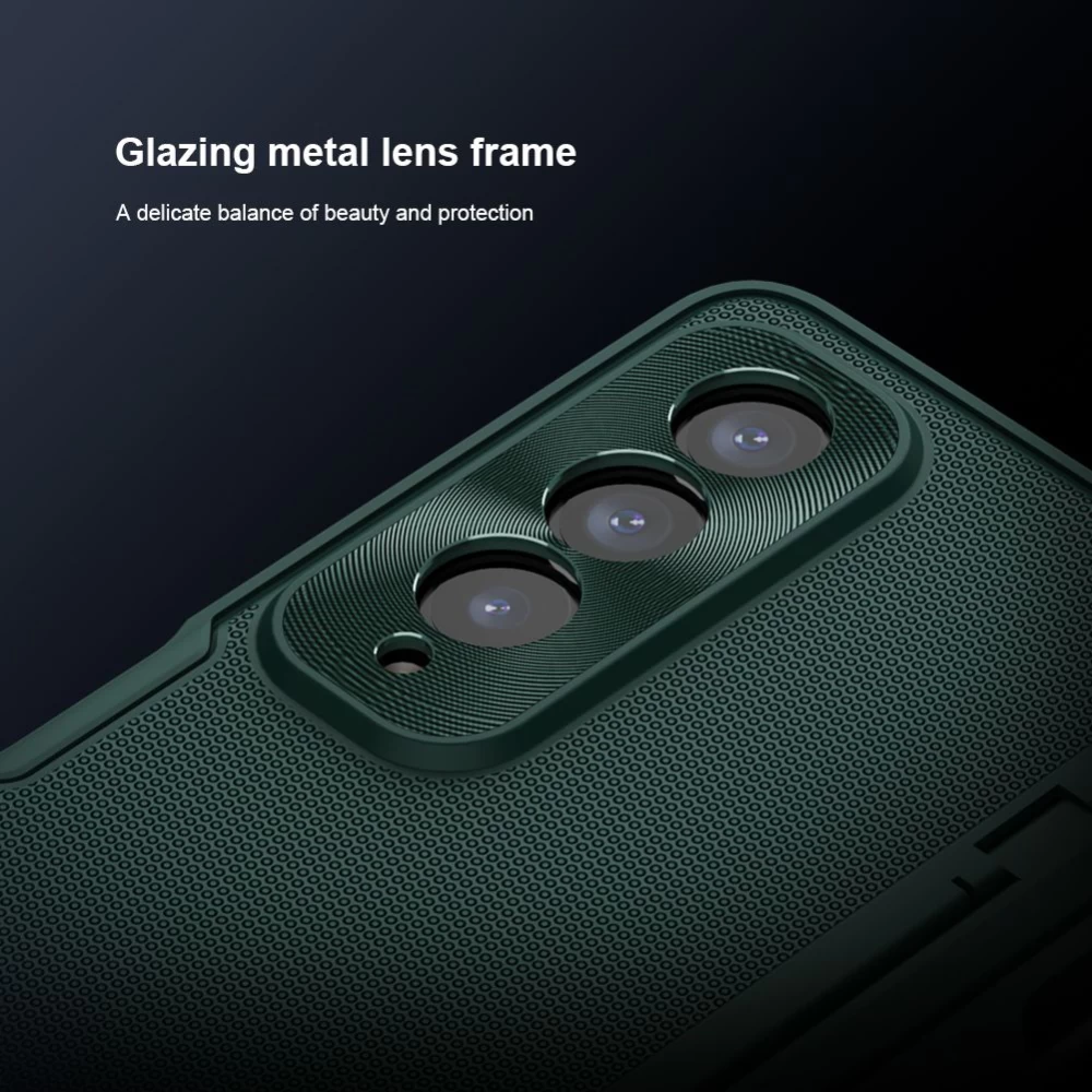 Samsung Galaxy Z Fold 4 5G suojakuori sininen NILLKIN SUPER FROSTED SHIELD