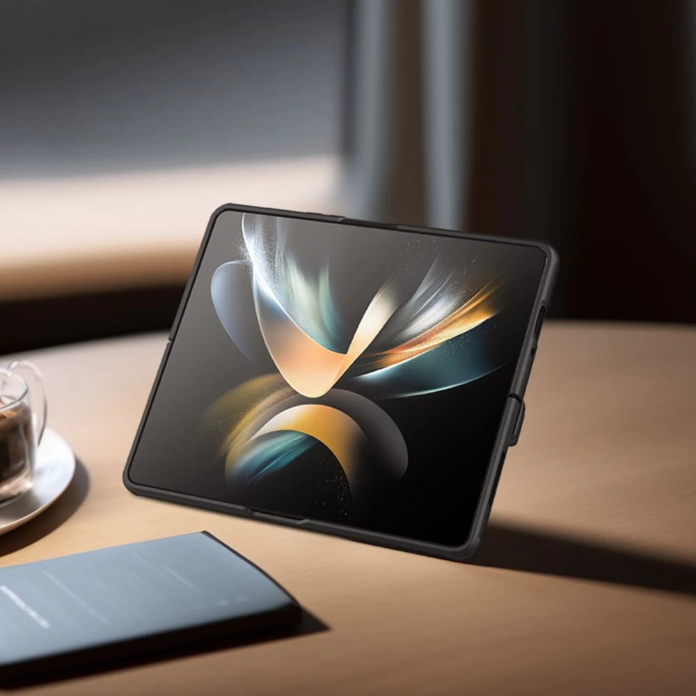 Samsung Galaxy Z Fold 4 5G suojakuori sininen NILLKIN SUPER FROSTED SHIELD