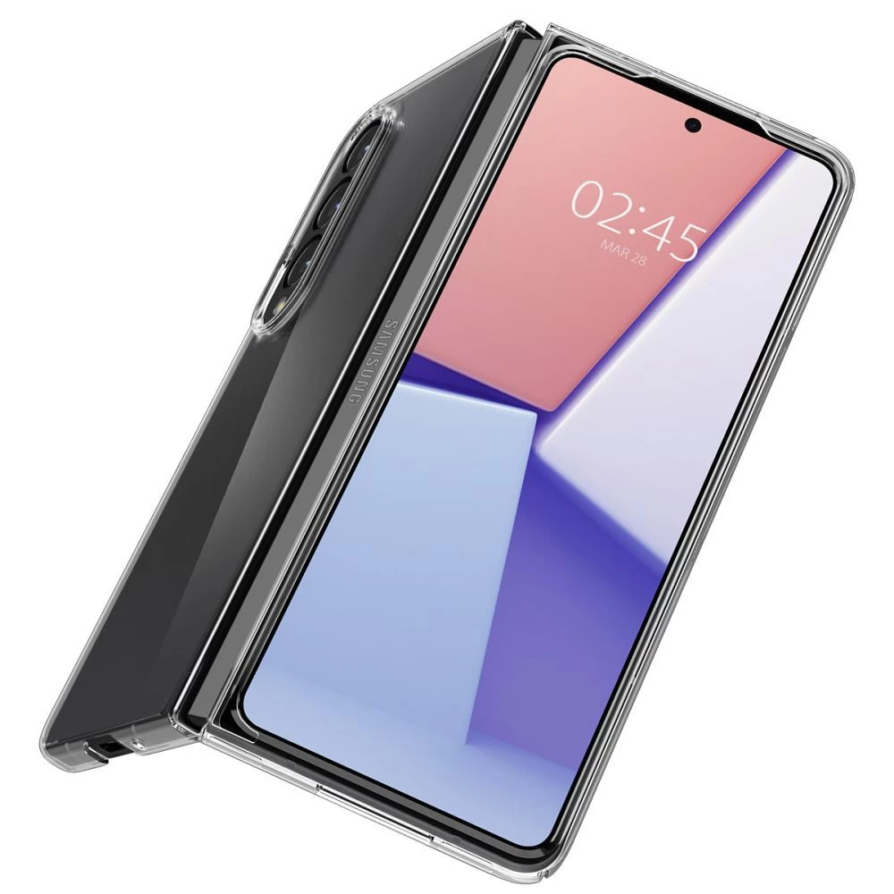 Samsung Galaxy Z Fold 4 5G suojakuori läpinäkyvä SPIGEN Airskin
