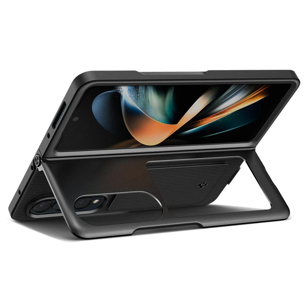 Samsung Galaxy Z Fold 4 5G suojakuori musta SPIGEN NEO HYBRID S