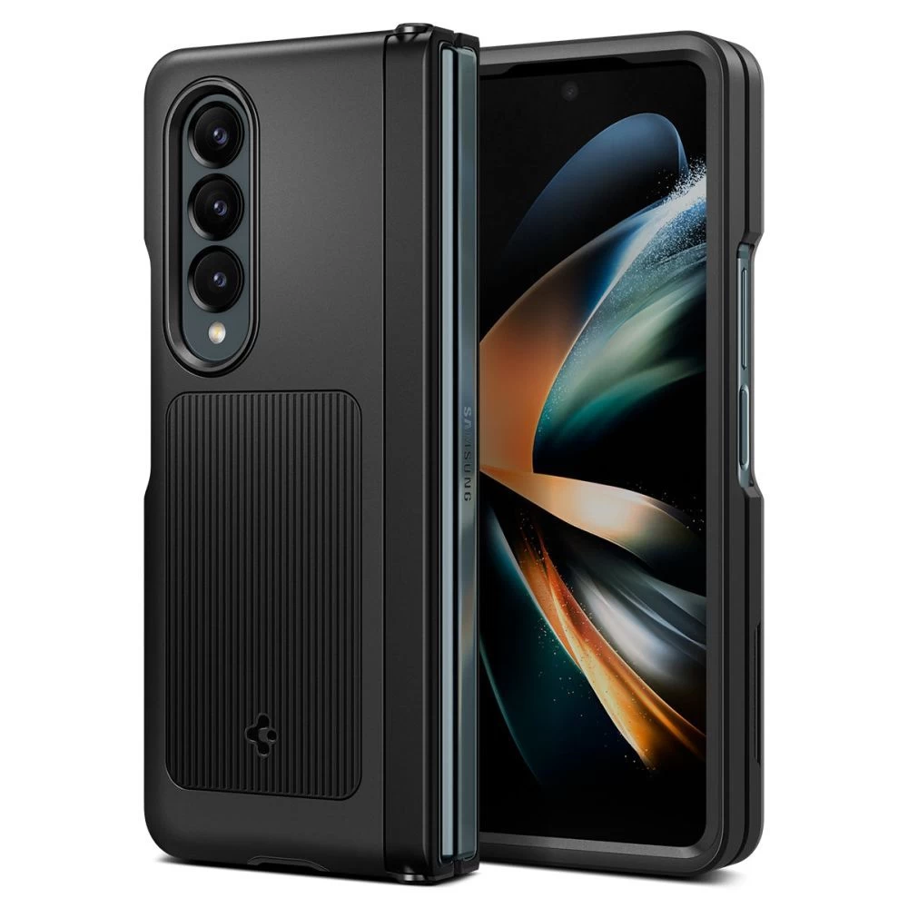 Samsung Galaxy Z Fold 4 5G suojakuori musta SPIGEN NEO HYBRID S