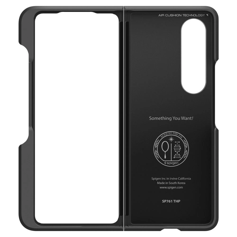 Samsung Galaxy Z Fold 4 5G suojakuori musta SPIGEN THIN FIT PEN