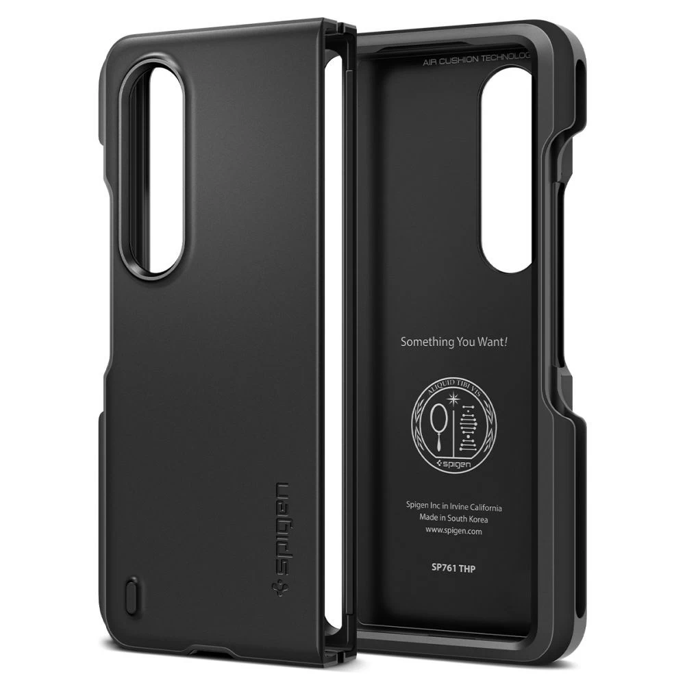 Samsung Galaxy Z Fold 4 5G suojakuori musta SPIGEN THIN FIT PEN