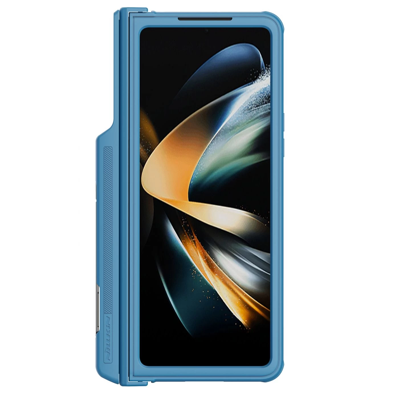 Samsung Galaxy Z Fold 4 5G suojakuori sininen NILLKIN CAMSHIELD PRO (Set version)