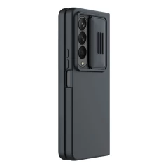 Samsung Galaxy Z Fold 4 5G suojakuori musta Nillkin CamShield Silky Silicon