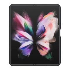 Samsung Galaxy Z Fold 4 5G suojakuori musta Nillkin CamShield Silky Silicon