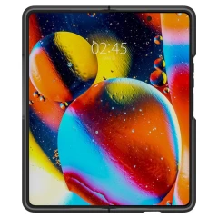 Samsung Galaxy Z Fold 4 5G suojakuori musta SPIGEN SLIM ARMOR PRO