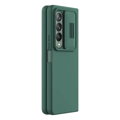 Samsung Galaxy Z Fold 4 5G suojakuori vihreä Nillkin CamShield Silky Silicon
