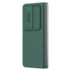 Samsung Galaxy Z Fold 4 5G suojakuori vihreä Nillkin CamShield Silky Silicon