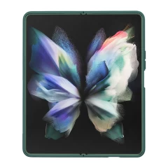 Samsung Galaxy Z Fold 4 5G suojakuori vihreä Nillkin CamShield Silky Silicon
