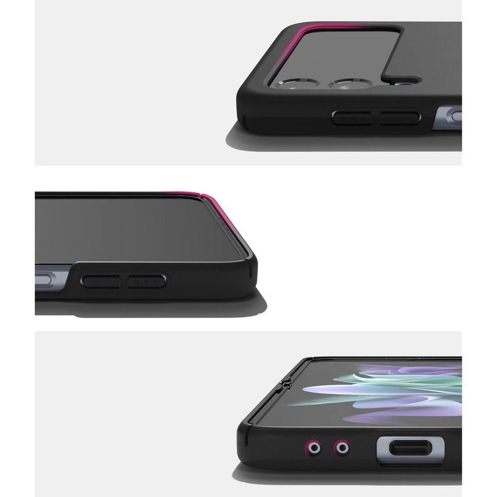 Samsung Galaxy Z Flip 4 5G skal svart RINGKE Slim