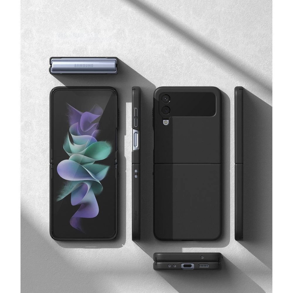 Samsung Galaxy Z Flip 4 5G skal svart RINGKE Slim