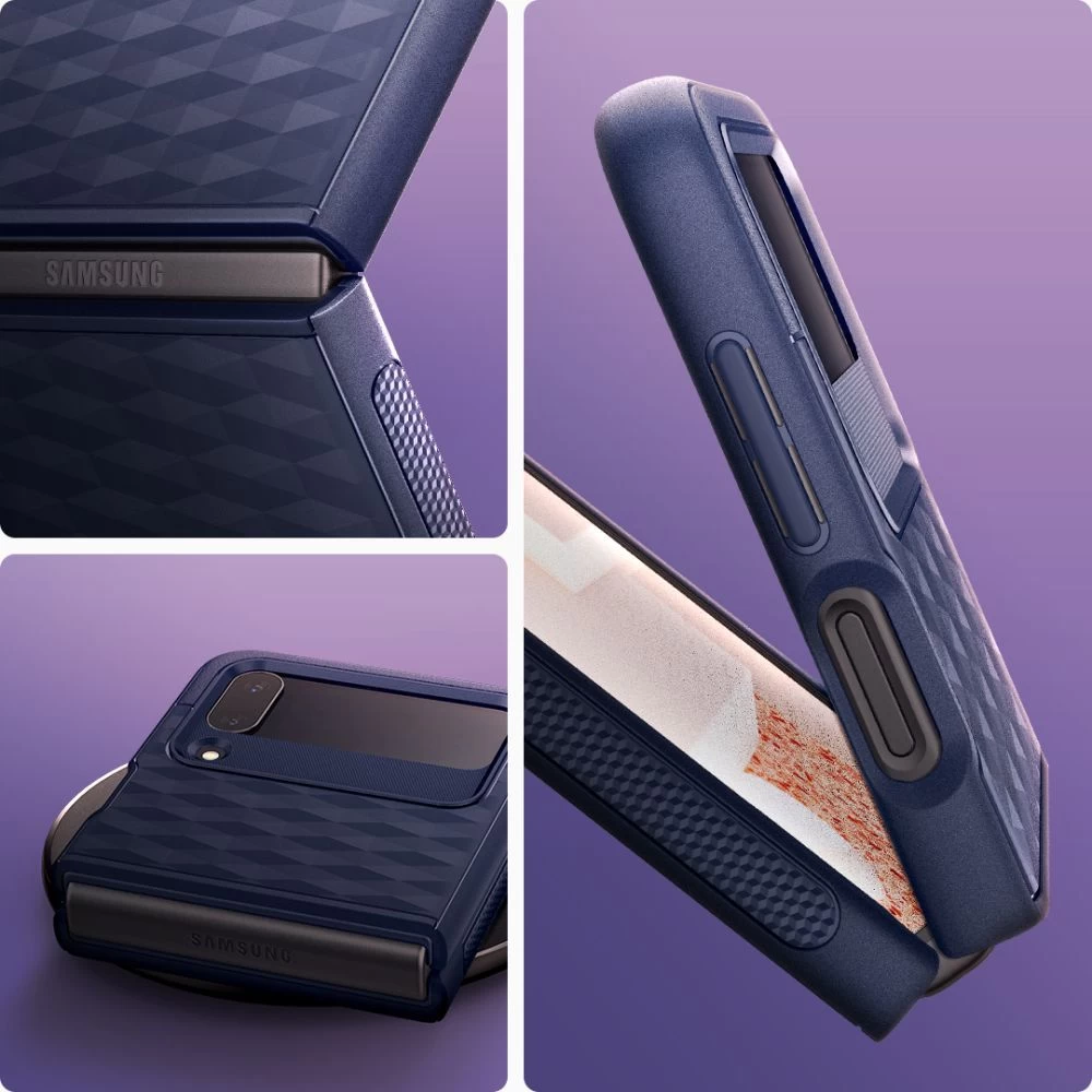 Samsung Galaxy Z Flip 4 5G vāciņš zils CASEOLOGY Parallax