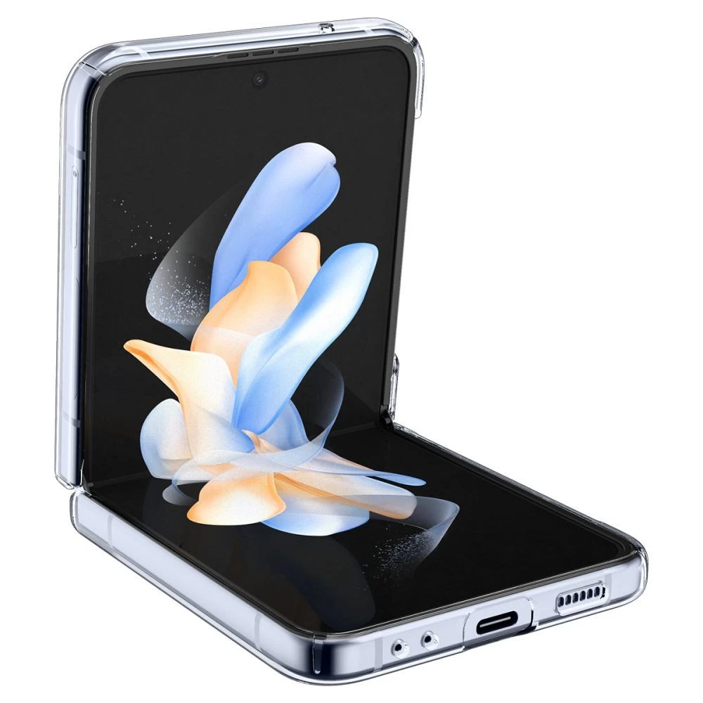 Samsung Galaxy Z Flip 4 5G vāciņš caurspīdīgs SPIGEN Airskin