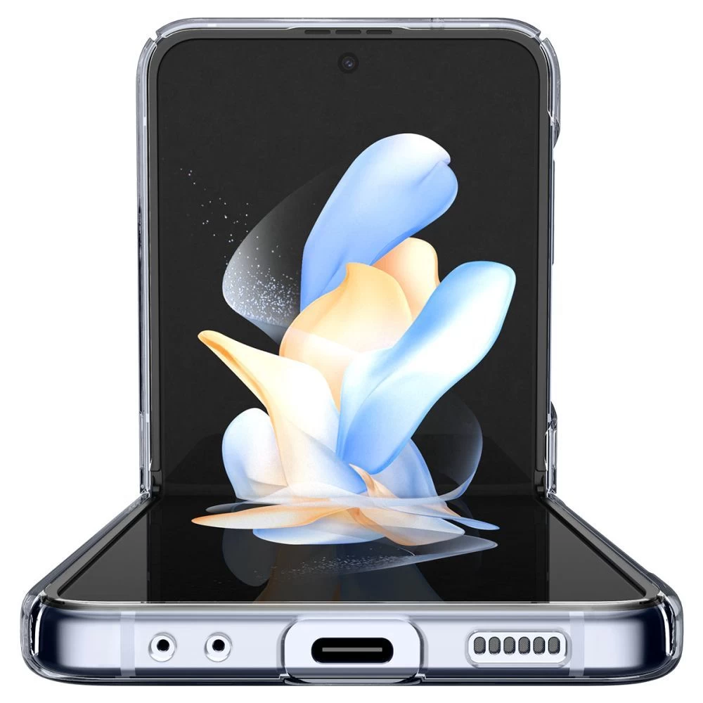 Samsung Galaxy Z Flip 4 5G vāciņš caurspīdīgs SPIGEN Airskin